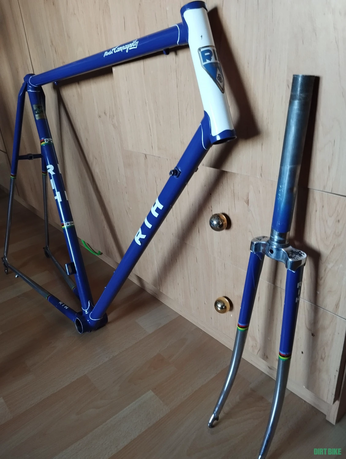9. Cadru cursiera vintage olandez RIH Reynolds 531, 57 cm