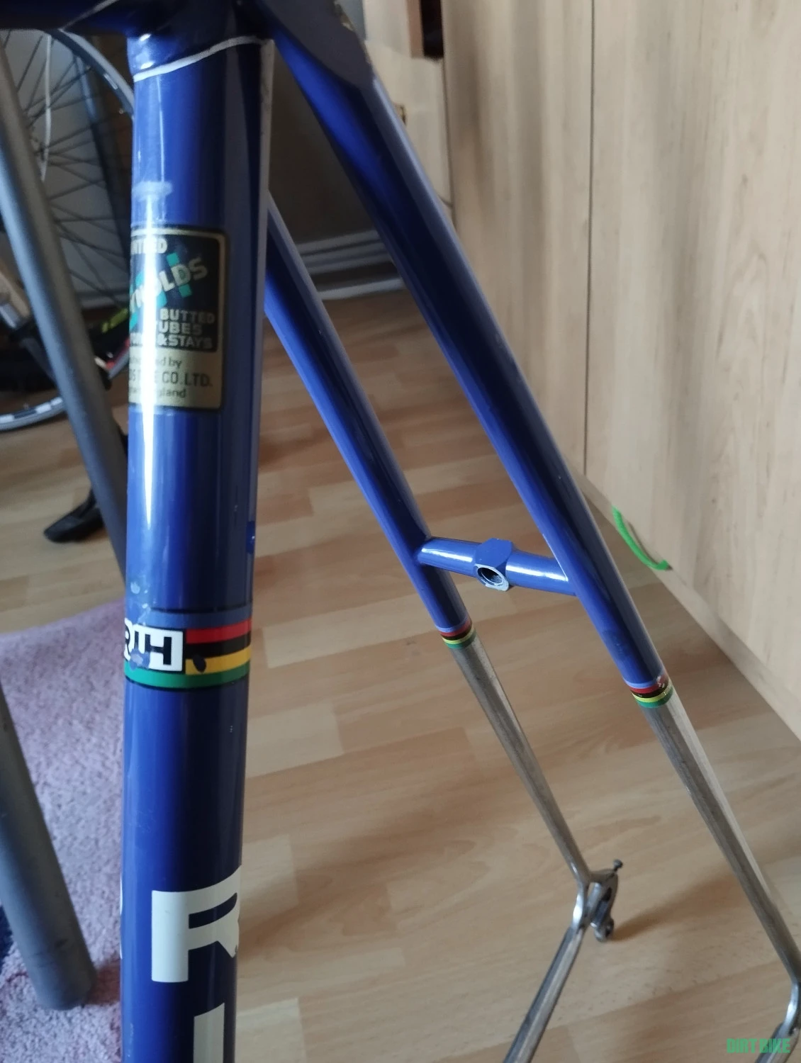 4. Cadru cursiera vintage olandez RIH Reynolds 531, 57 cm