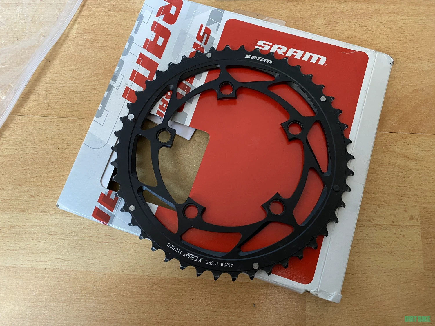 1. Placa Sram 46 dinti X Glide 5x110 bcd foaie