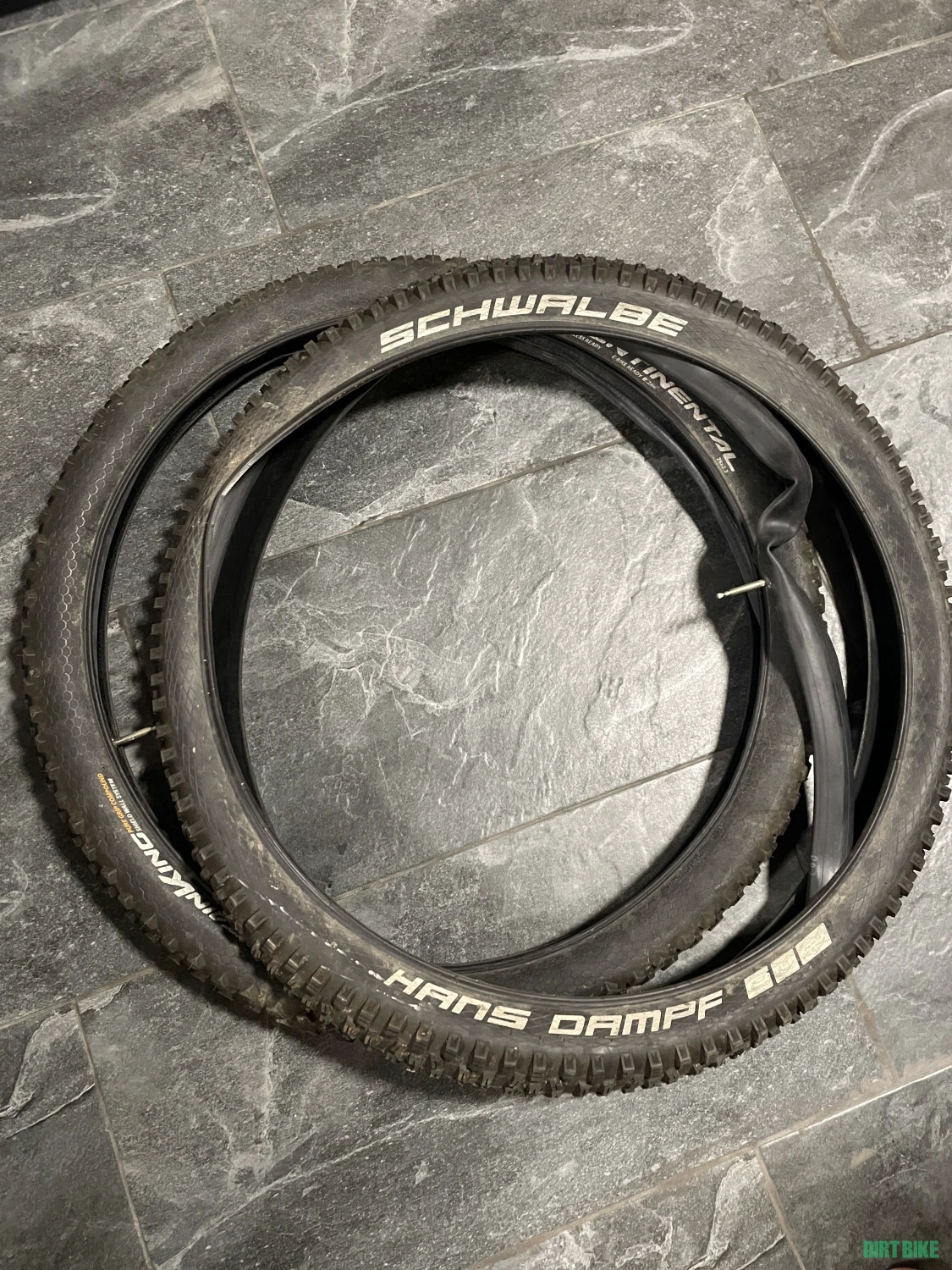 1. Schwalbe HansDampf/Continental Mountain King 26"