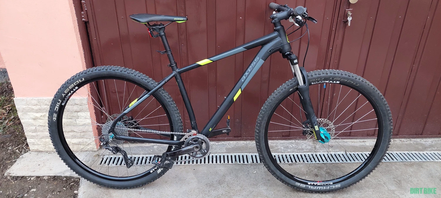 1. Mtb Axess roti 29" cadru M ful XT