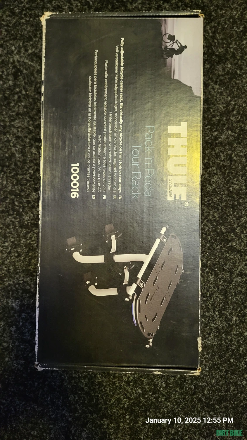 1. Thule Tour Pannier Rack