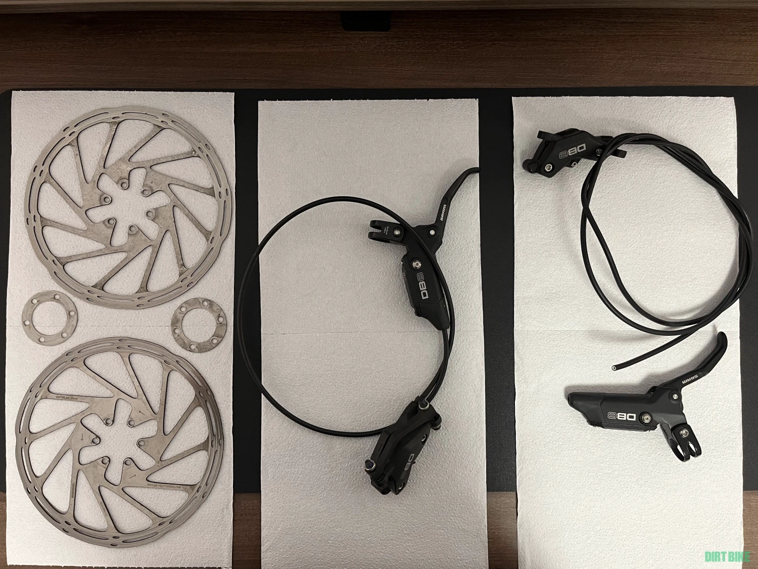 1. Set frane SRAM DB8 | SRAM Mineral Oil