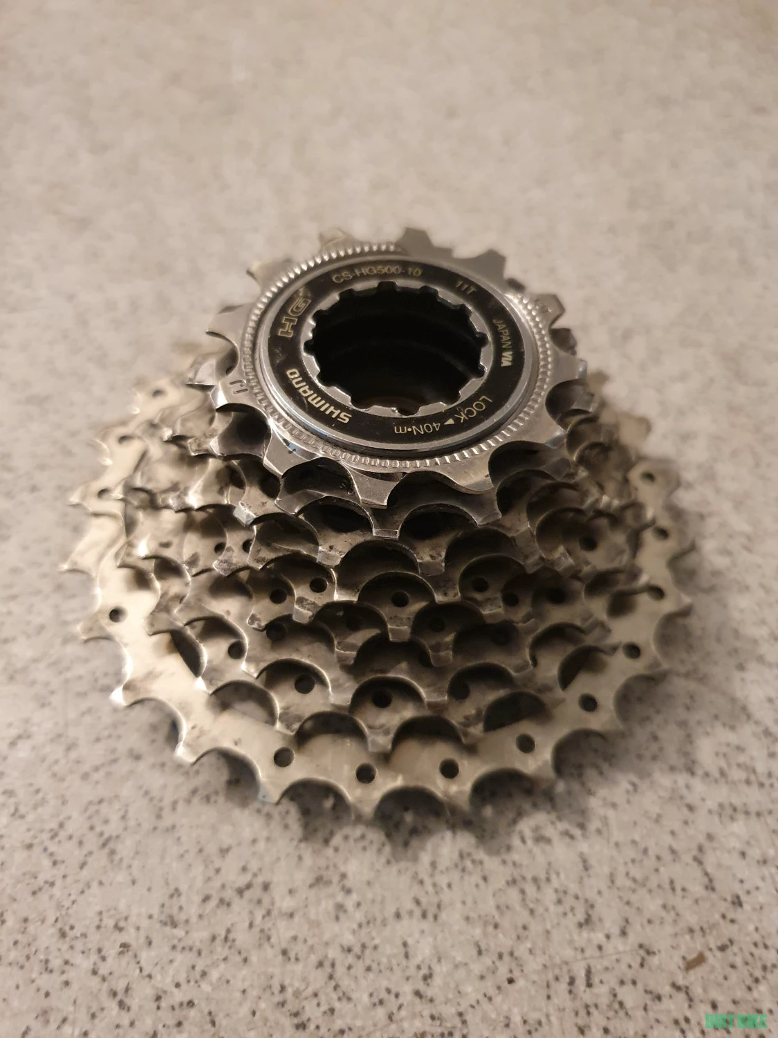 1. Shimano HG 9S cassette 12 13 14 15 16 17 19 21 25