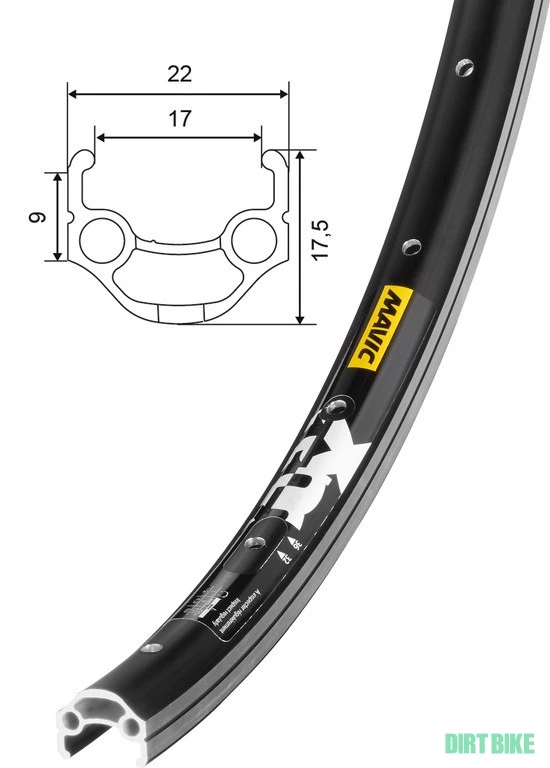 1. Jante mtb mountain bike 26 mavic