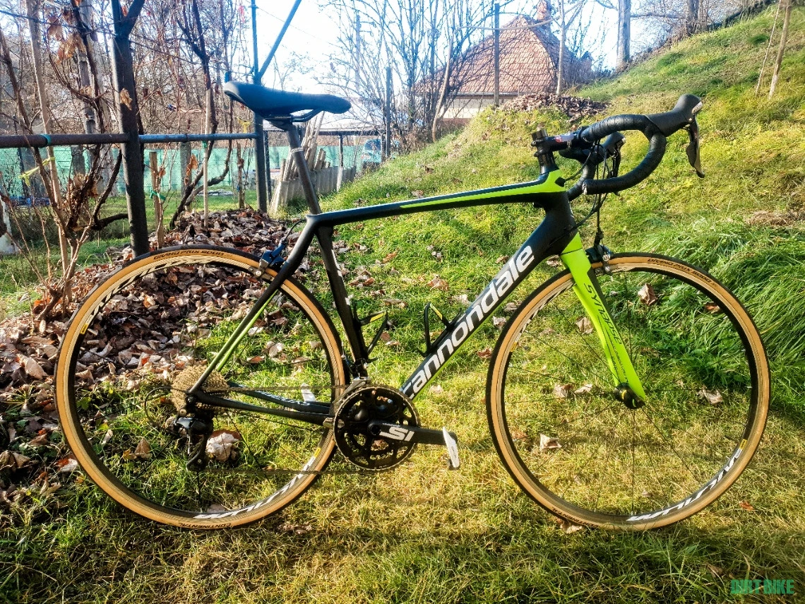 1. Cannondale Synapse 105 Carbon, L 56