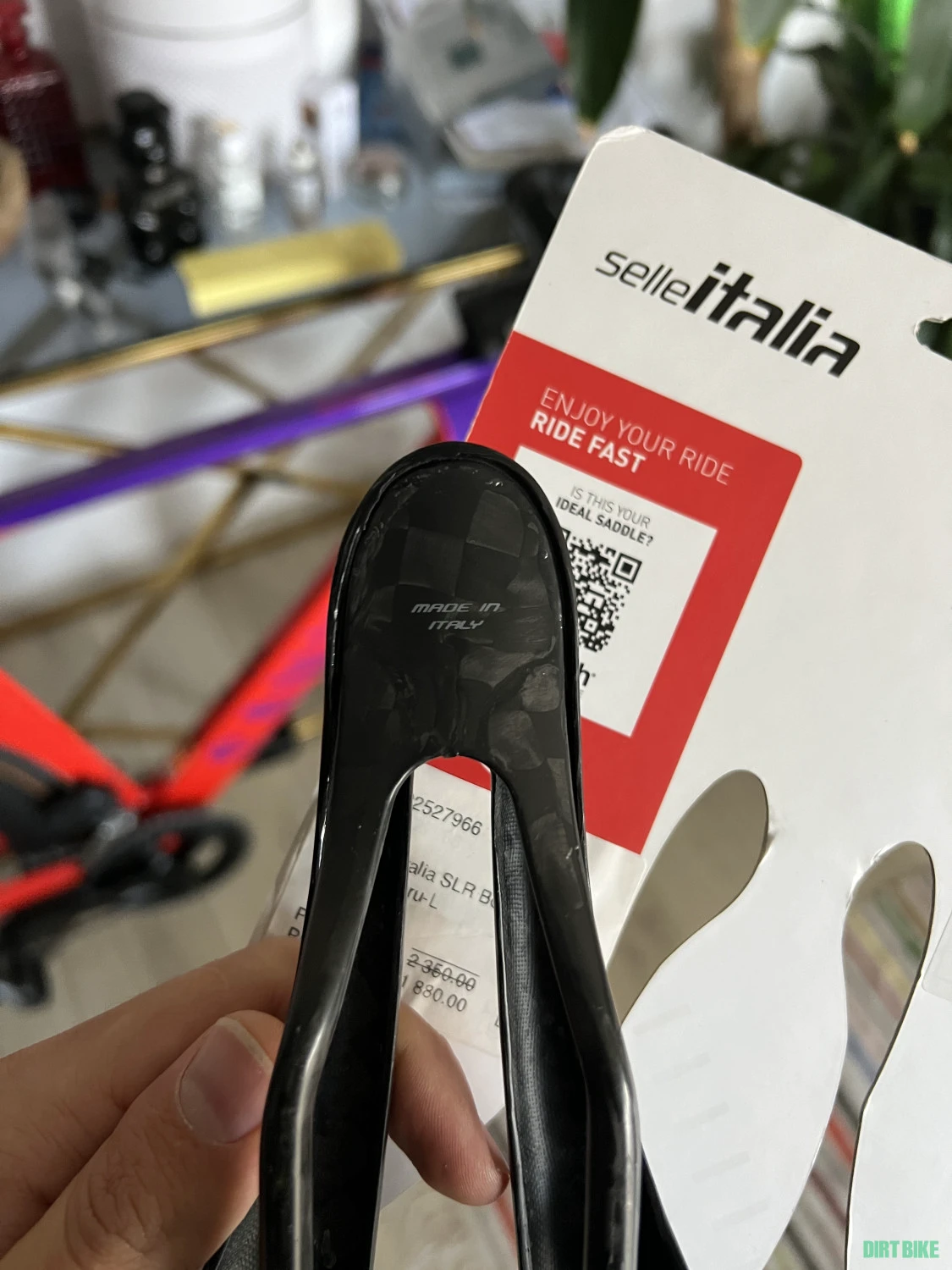 1. Selle Italia SLR Boost Tekno