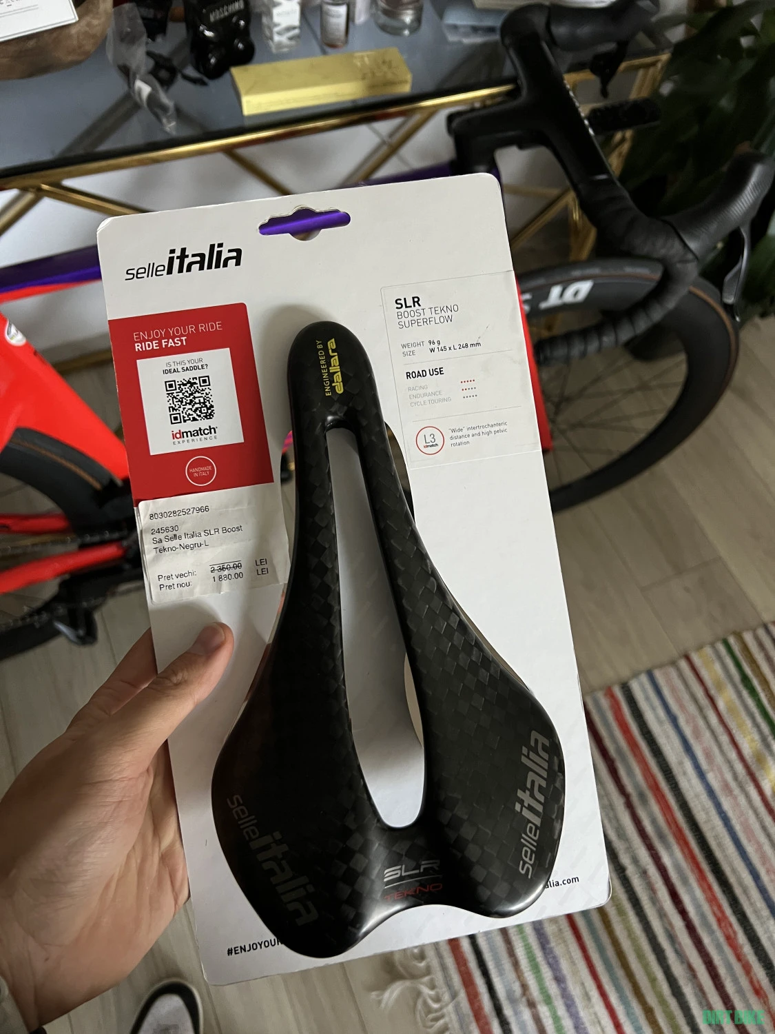 4. Selle Italia SLR Boost Tekno