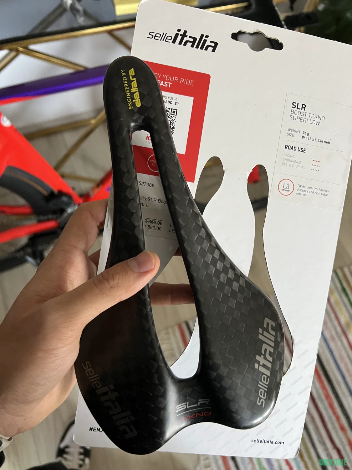 2. Selle Italia SLR Boost Tekno