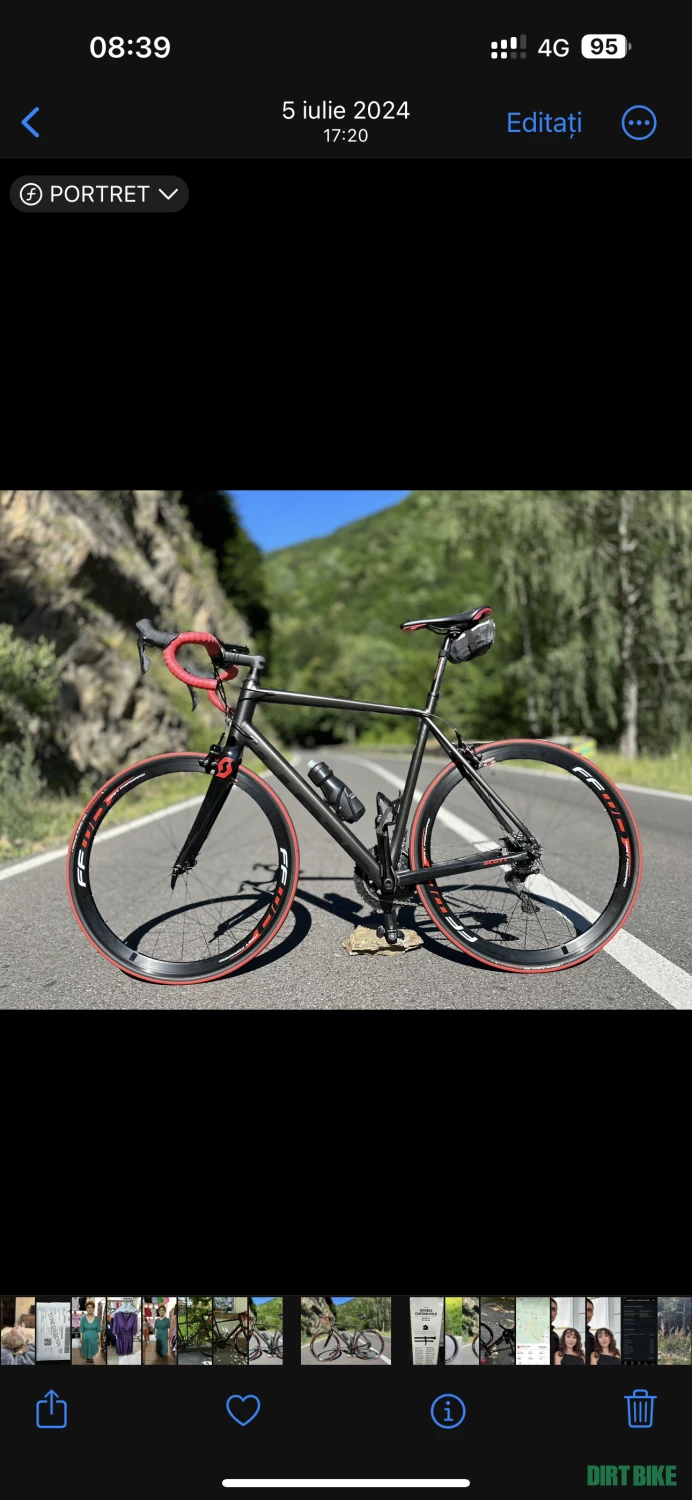 1. Roți fast forward aluminiu v-brake 40mm