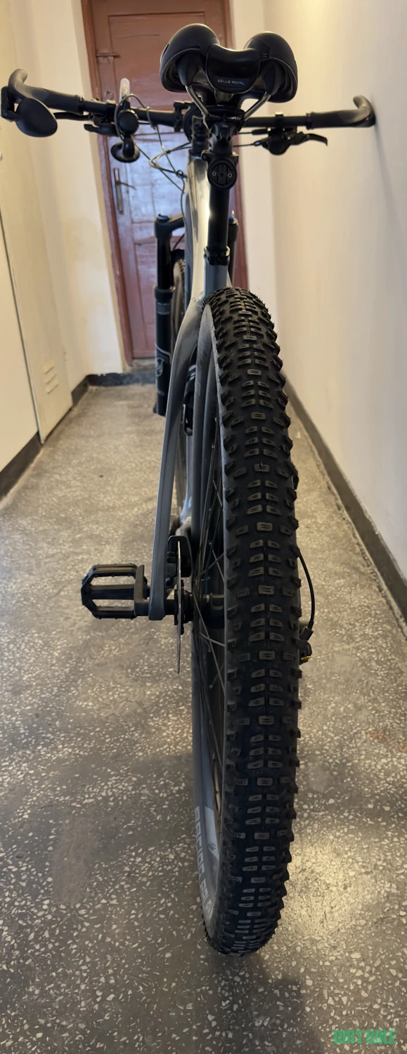 4. Vând bicicleta KTM MYROON ELITE carbon gri metalizat 12-G Shimano Deore XT mărime 48cm/L(cu factura de achiziție)