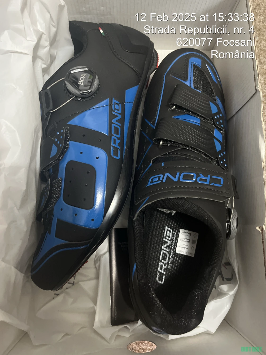 4. Pantofi 44 Crono CR 3 carbon