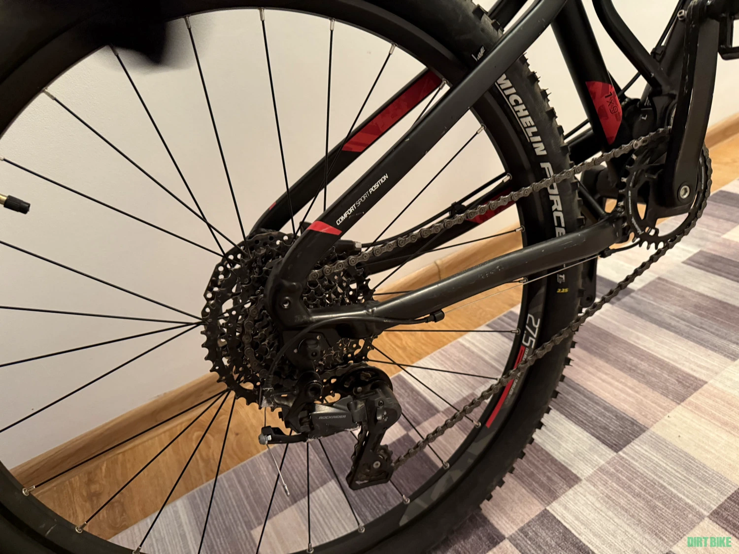4. Bicicleta RockRider ST350S Sport Trail & Cască Cross cadou