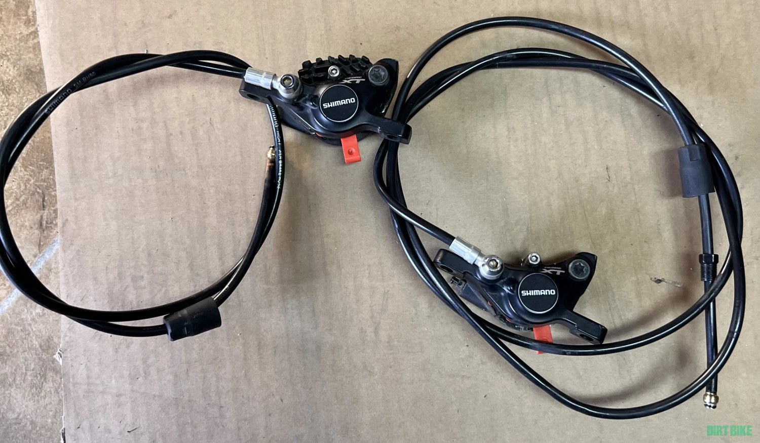 1. Set frane hidraulice Shimano XT/Deore