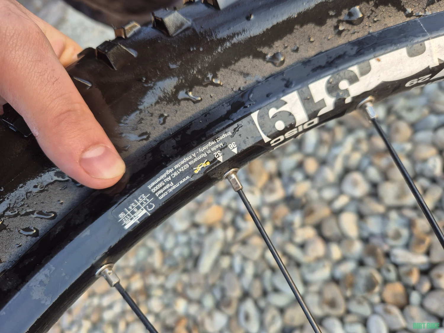 1. Roata fata 29"
