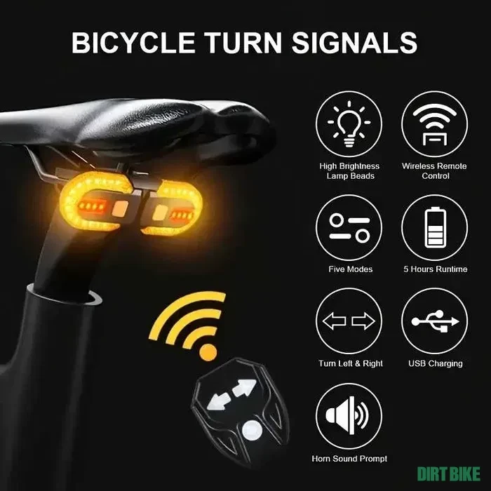 8. Stop bicicleta,trotineta,cu semnalizare si telecomanda