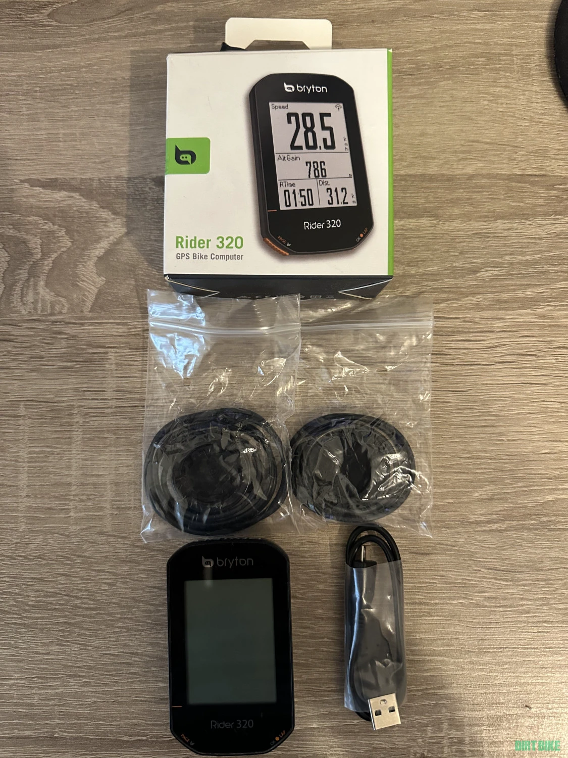 1. Ciclocomputer Bryton Rider 320