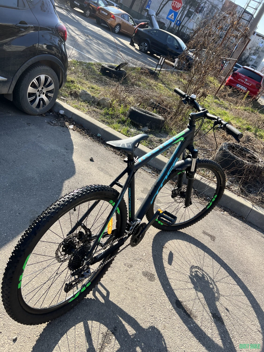 9. Bicicleta Cross SL9-ROCKSHOX, Cadru L, Aproape nou nouța