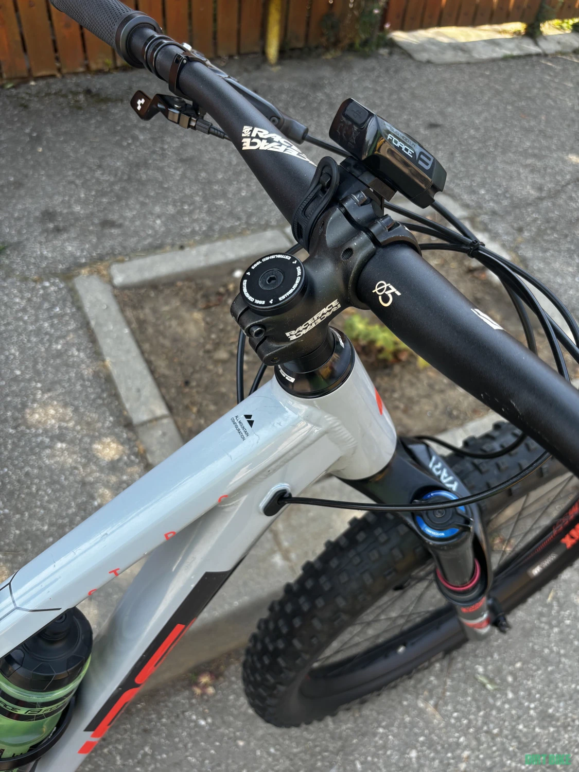 1. MTB full suspension Cube Stereo race 150 2018