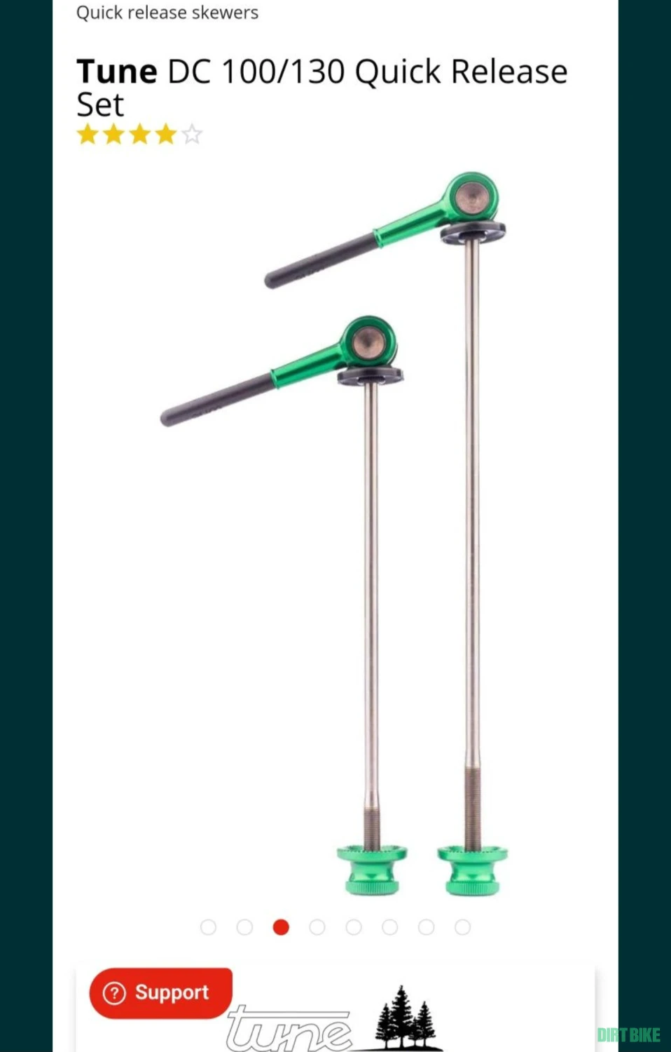 1. Inchizator rapid Tune DC 100/130 Quick Release Set