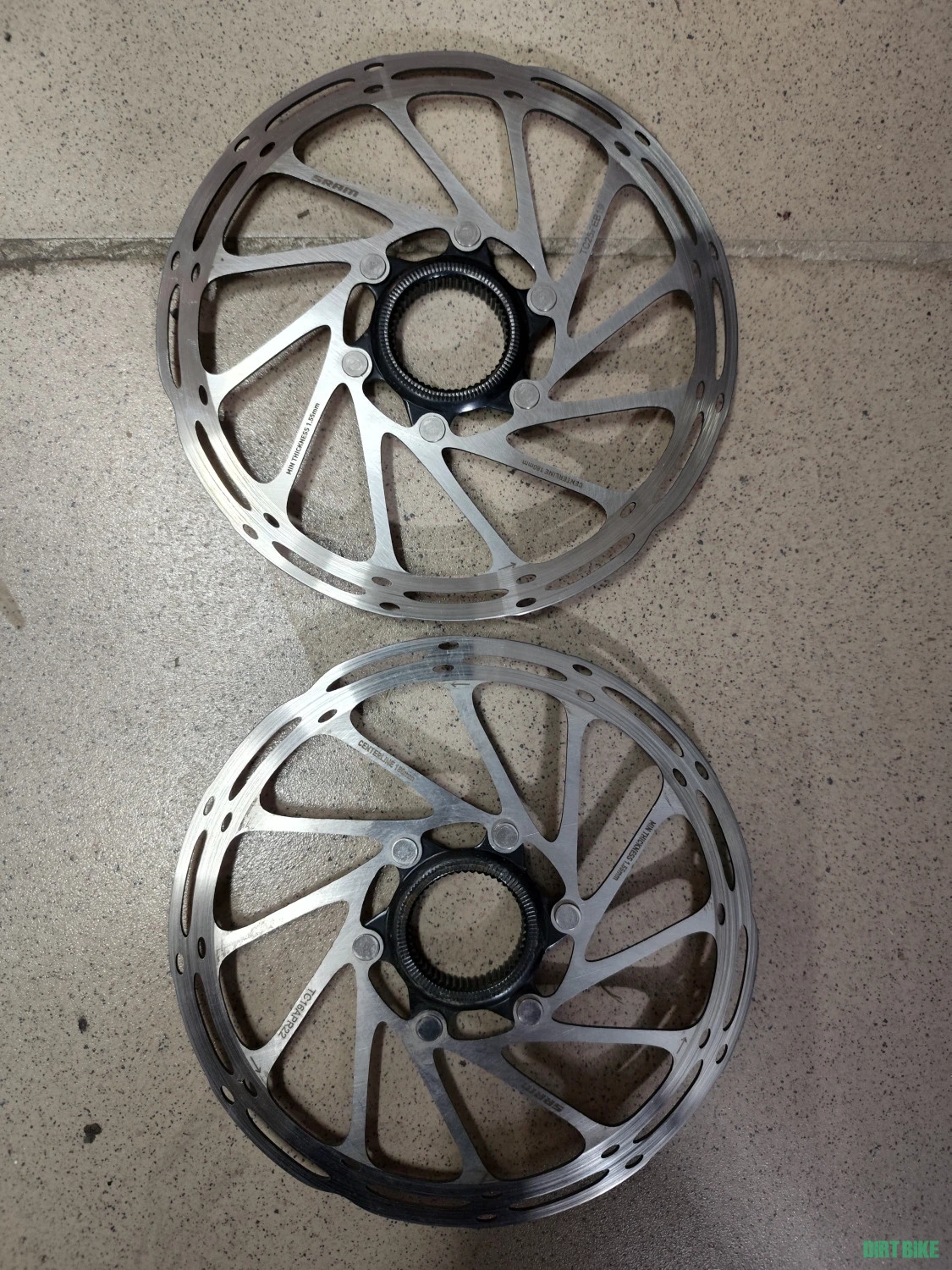 2. Set SRAM centerline 180 mm