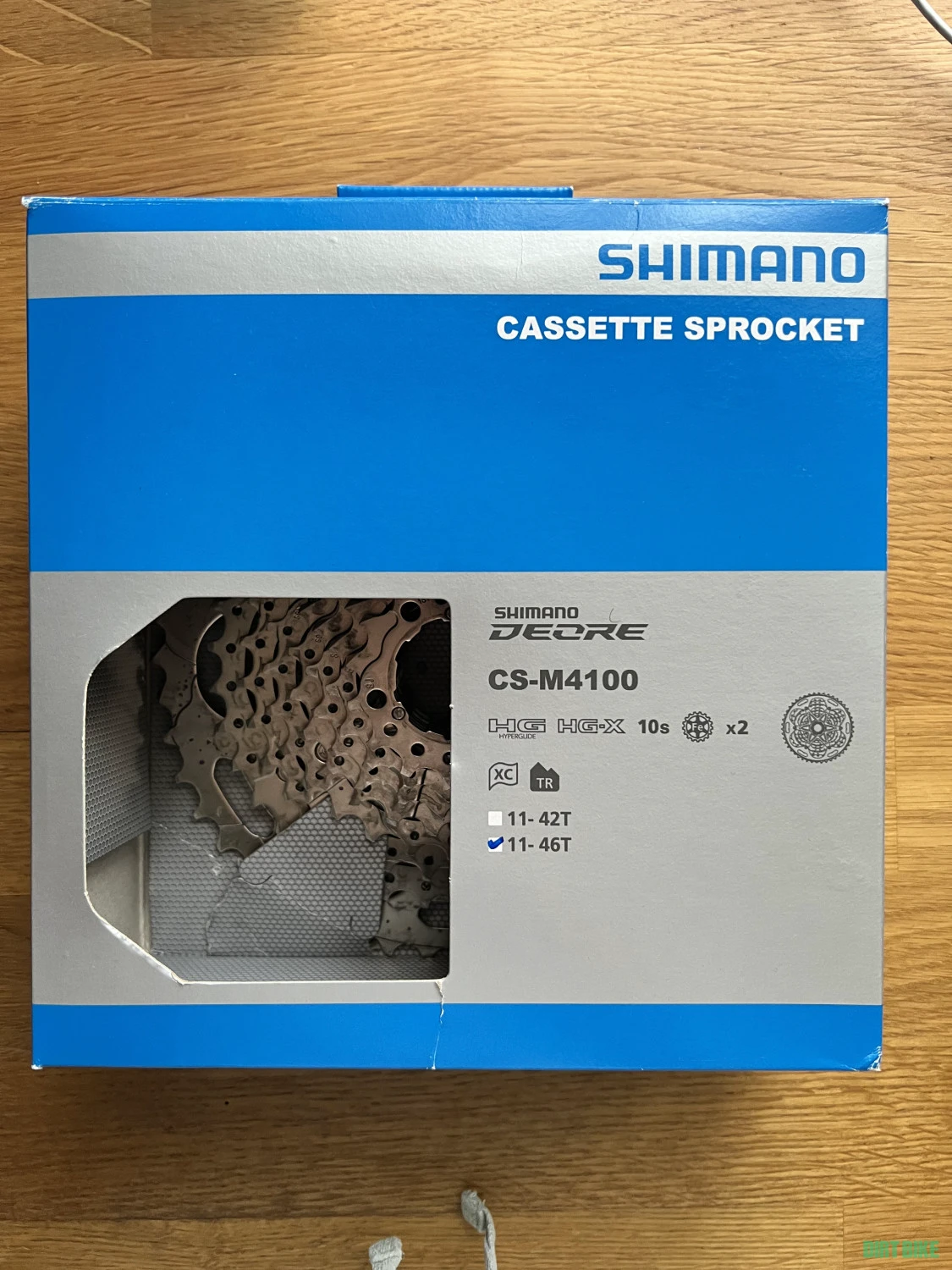 1. Caseta de pinioane Shimano CS-M4100