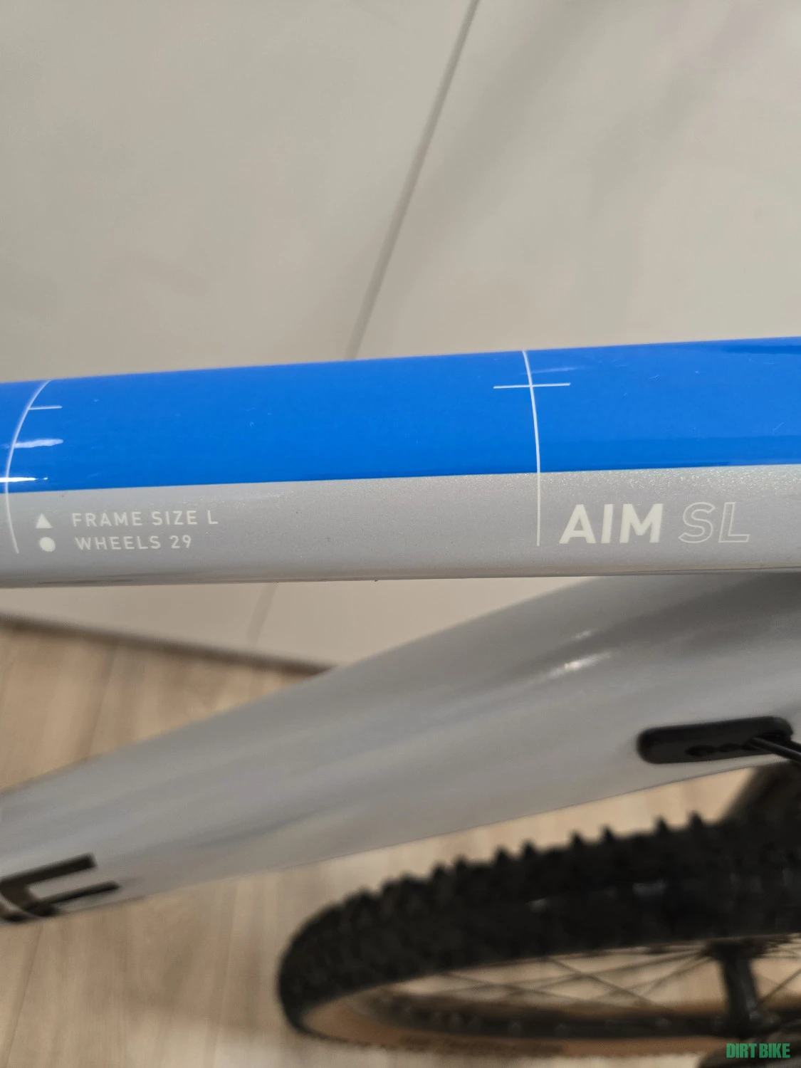 1. Mtb hardtail Cube AIM SL prismagrey blue red 20 / 29 / L
