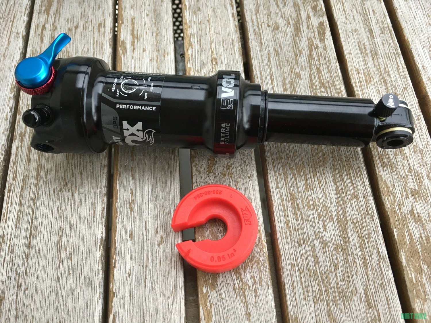 1. Fox Float DPS Performance LV 185x55 Trunnion + valva IFP Shockcraft