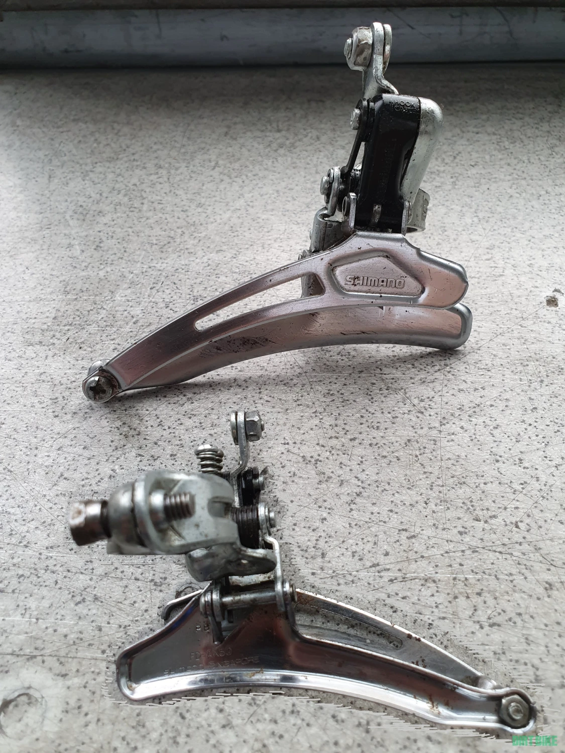 1. Shimano Double FD AX50 w/ 28.6 clamp - schimbator foi