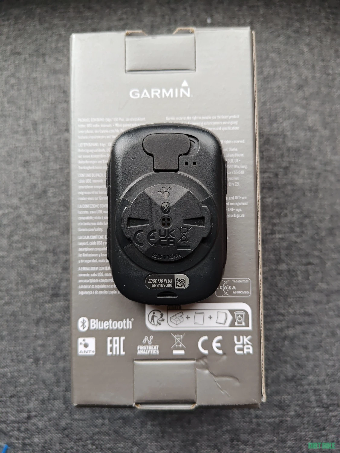 1. Ciclocomputer Garmin Edge 130 Plus