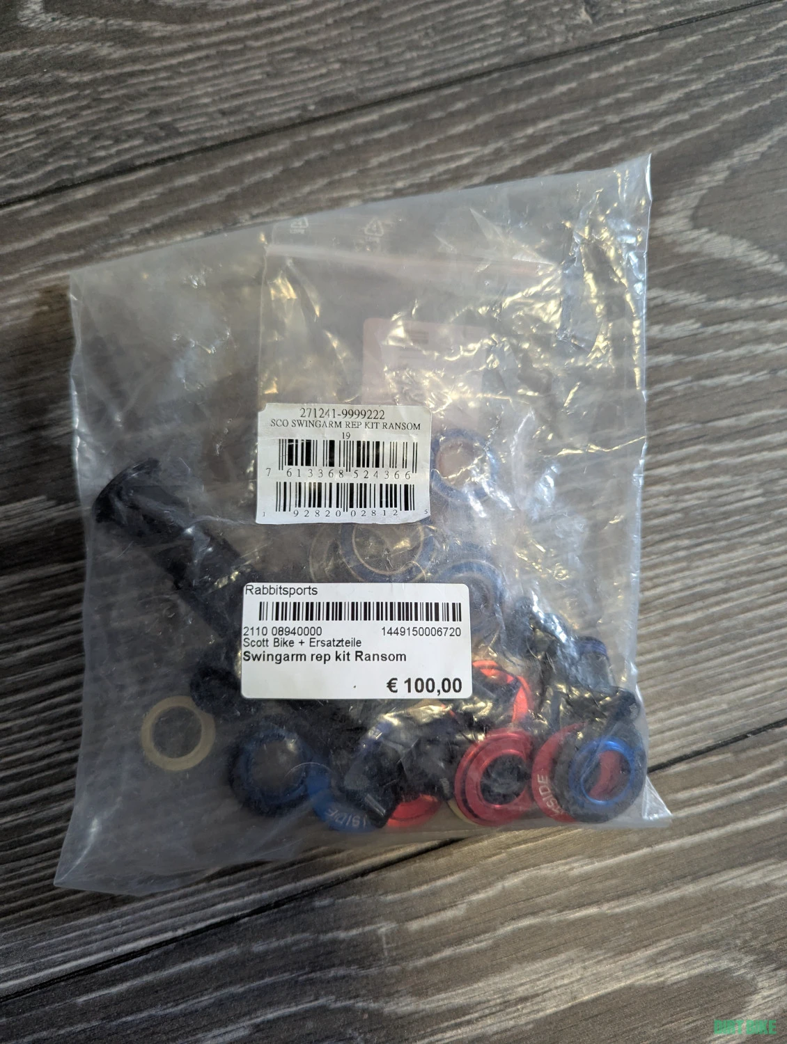 2. Scott Ransom service kit complet (șuruburi, rulmenți)