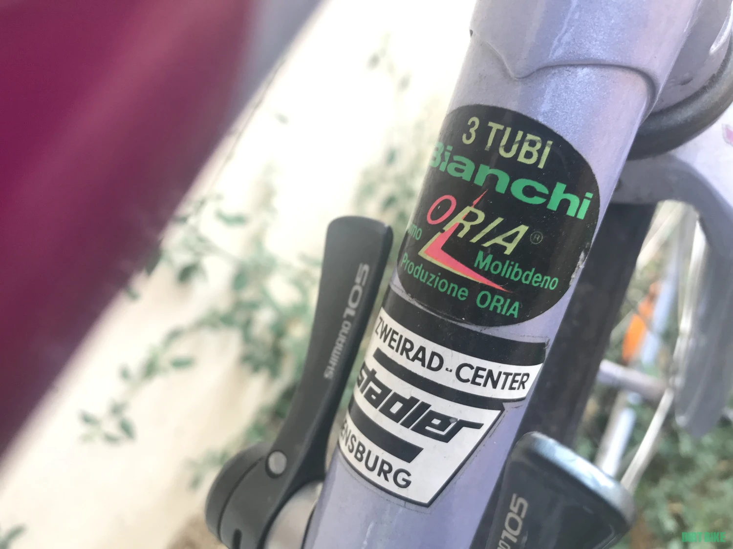 3. Cursiera Bianchi vintage, otel