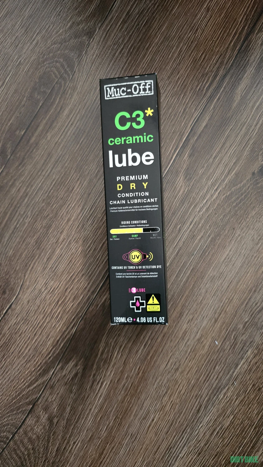 1. Lubrifiant Muc-Off C3 Dry Ceramic Lube 120ml