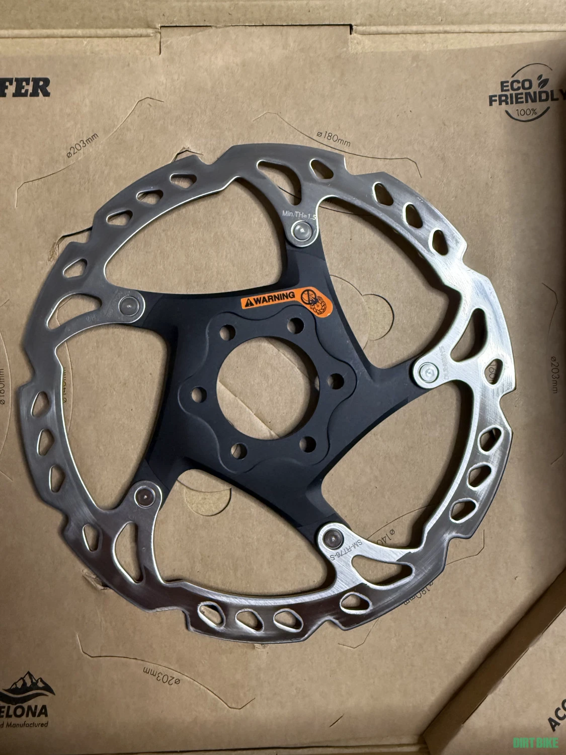 1. SHIMANO XT SM-RT76 6 SURUBURI 160 MM