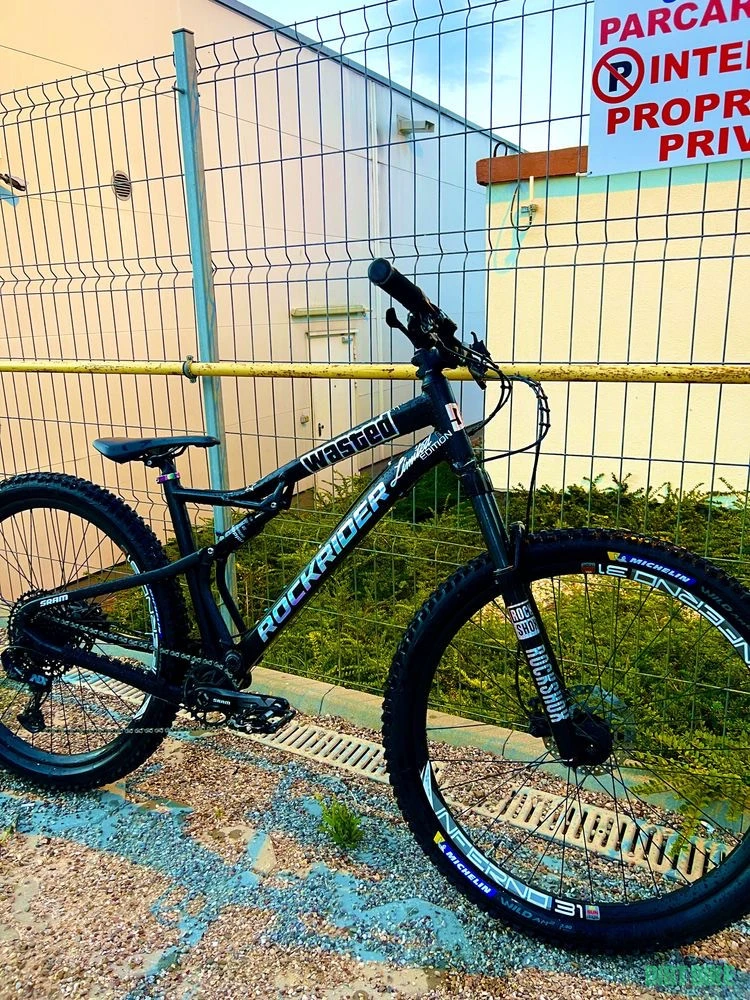 3. Vând bicicletă mtb rockrider 530 S (modificat)