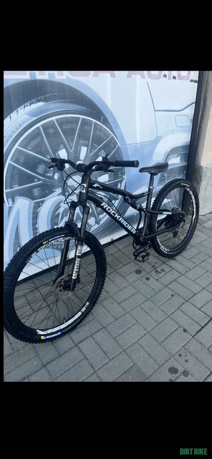 1. Vând bicicletă mtb rockrider 530 S (modificat)