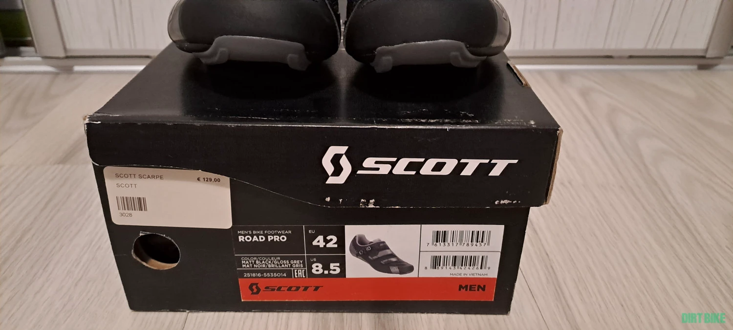 2. Pantofi ciclism Scott Road Pro 42, Nou