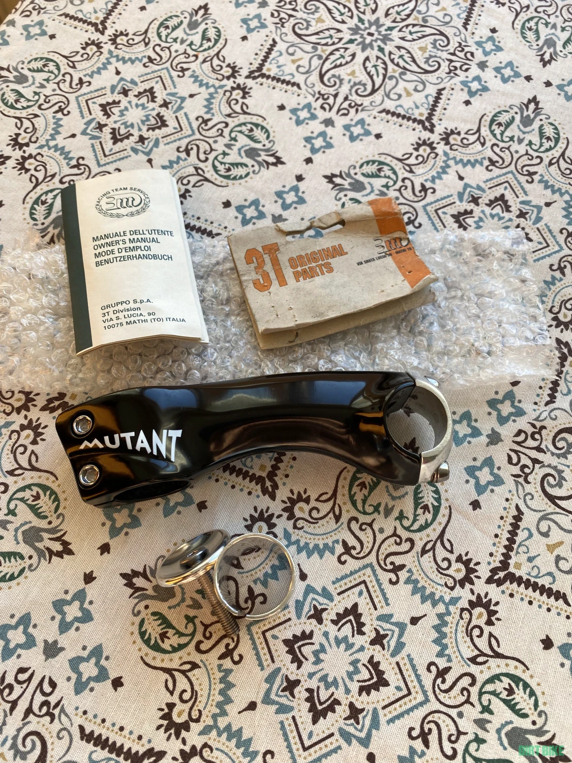 1. 3t mutant 110mm pipa, 25.4 26.0