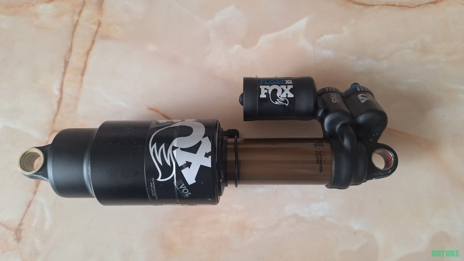 1. AMORTIZOR SPATE FOX FLOAT X2 F-S K 2POS Kashima