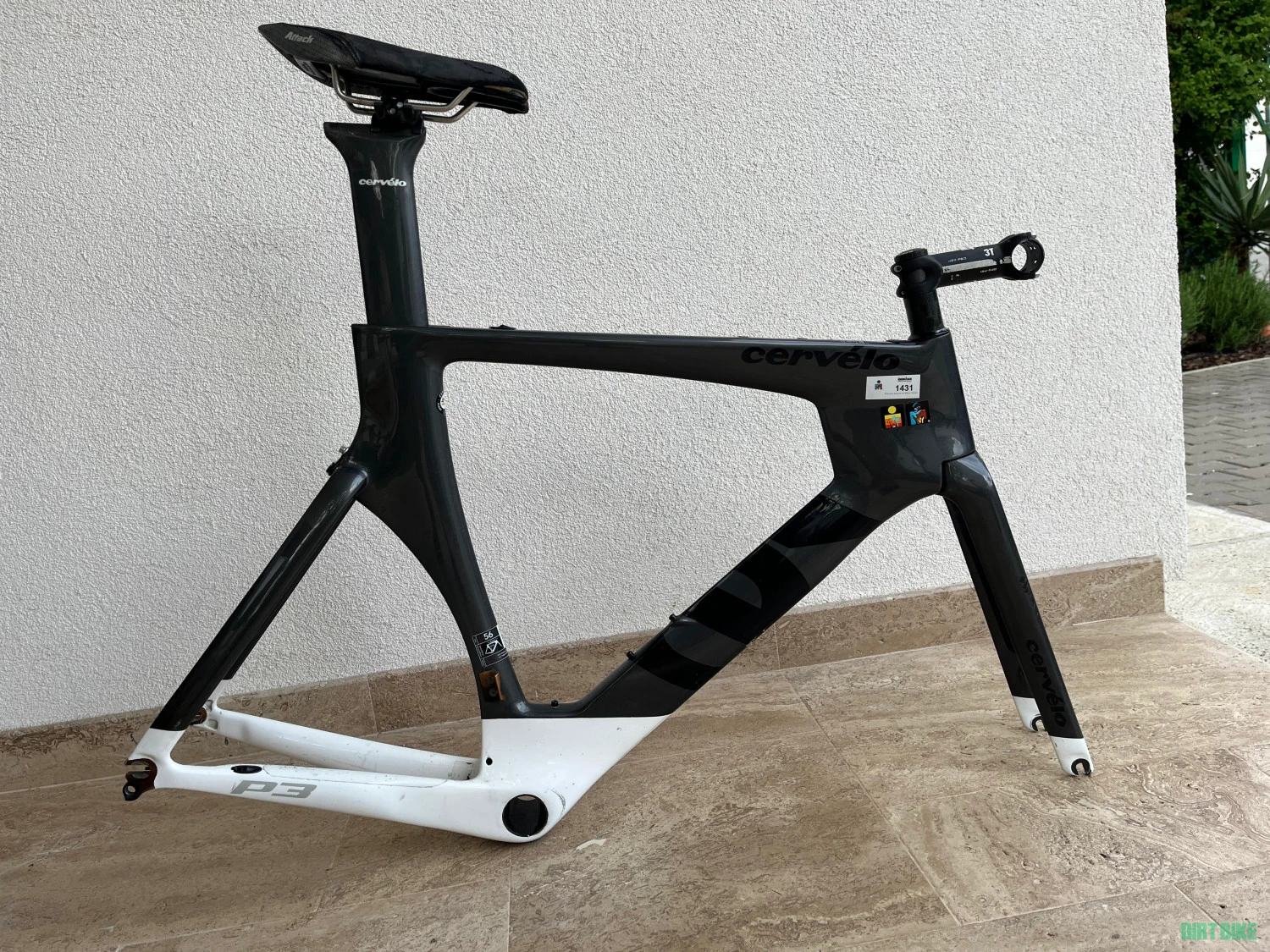 4. Cervelo P3 contratimp – cadru carbon, participanta la 2 x Ironman Kona