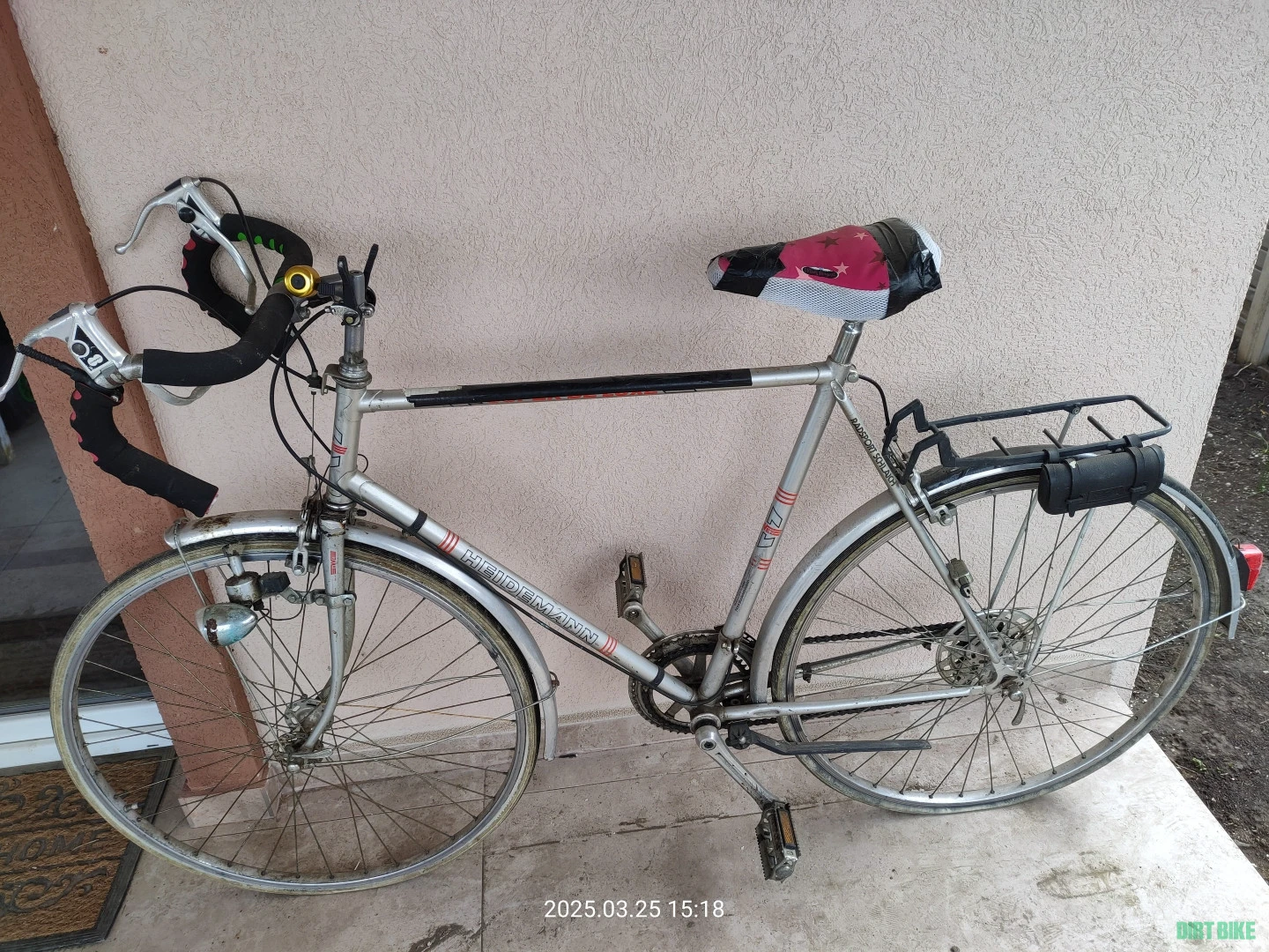 8. Bicicleta vintage Heidemann Super Deluxe marime mare 60 cm 10 viteze
