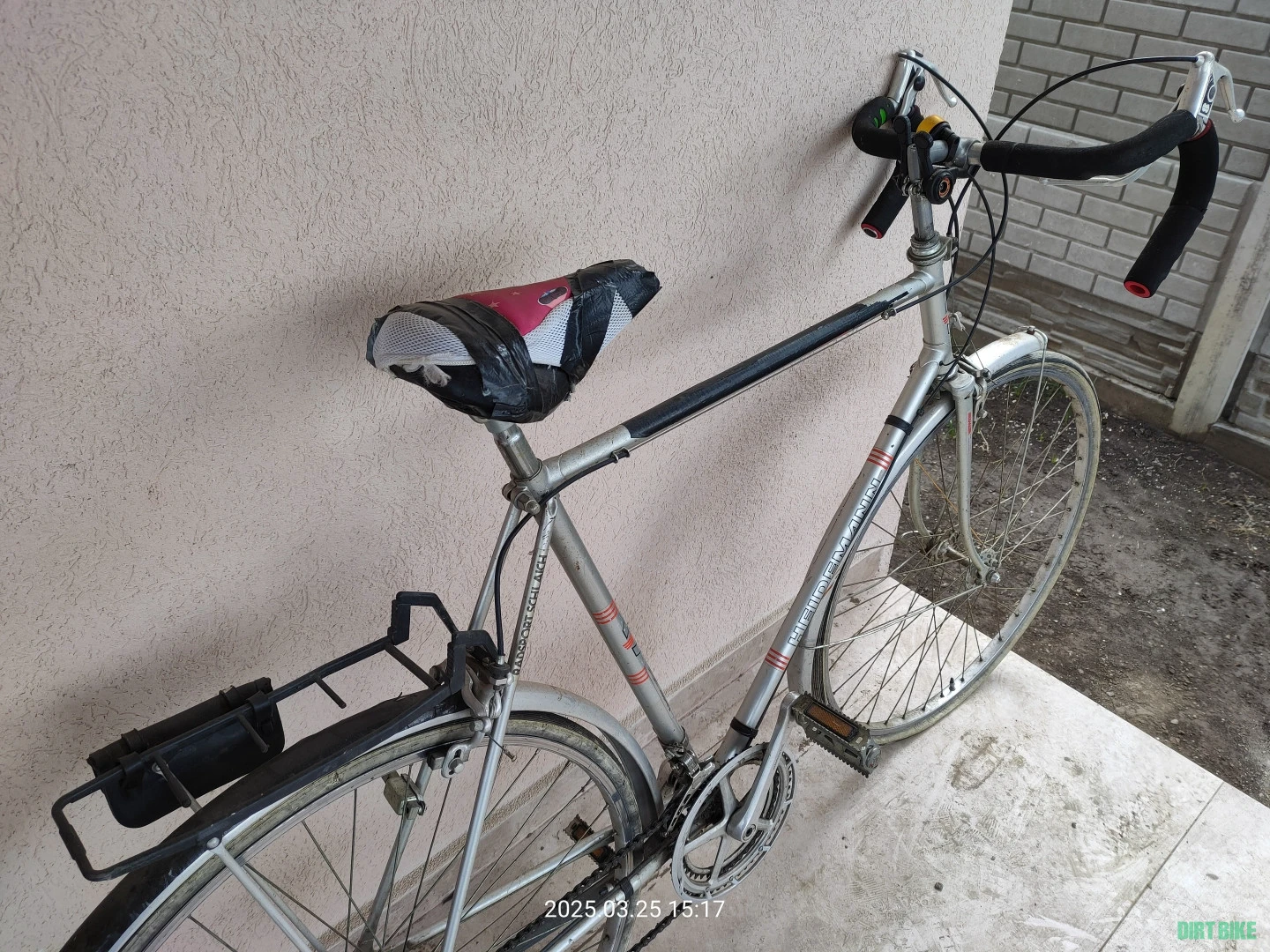 7. Bicicleta vintage Heidemann Super Deluxe marime mare 60 cm 10 viteze