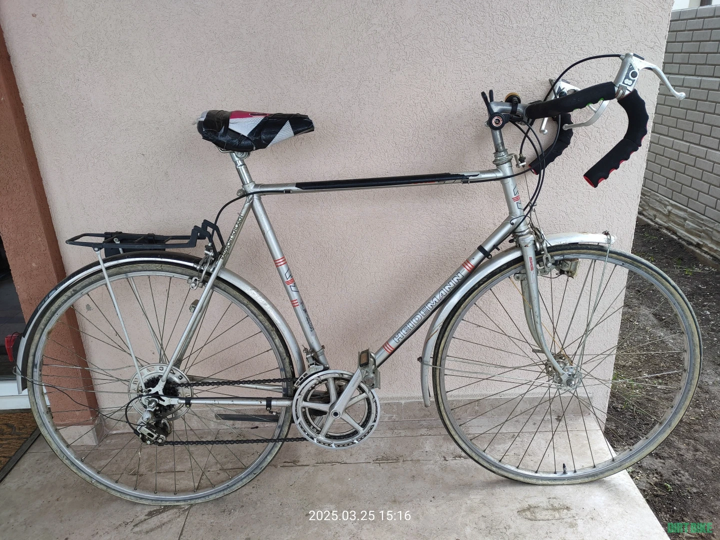 1. Bicicleta vintage Heidemann Super Deluxe marime mare 60 cm 10 viteze