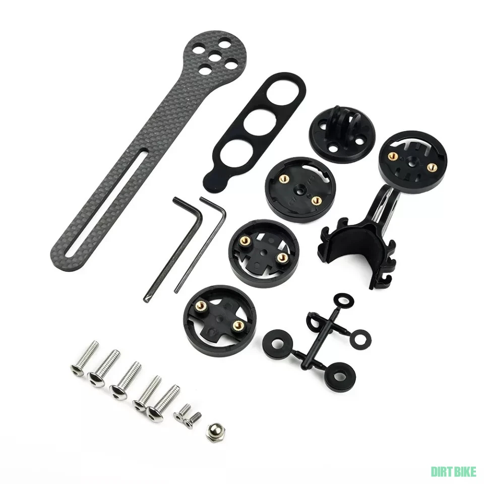 1. Prindere mount carbon ghidon aero GoPro Garmin Wahoo Bryton Giant GIT