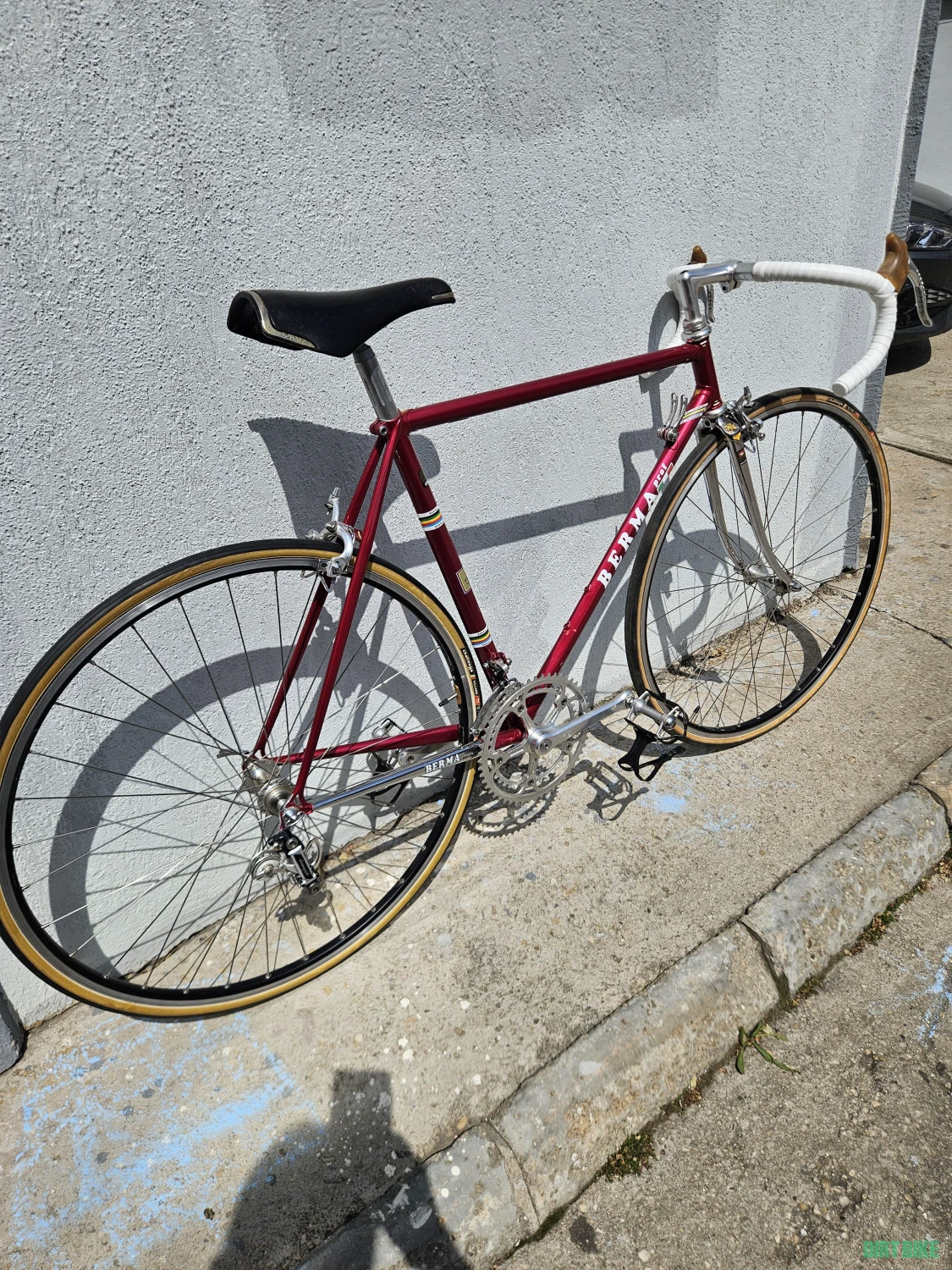 2. Berma Prof Aero-Cursiera Vintage, Campagnolo Super Record, anii 80'