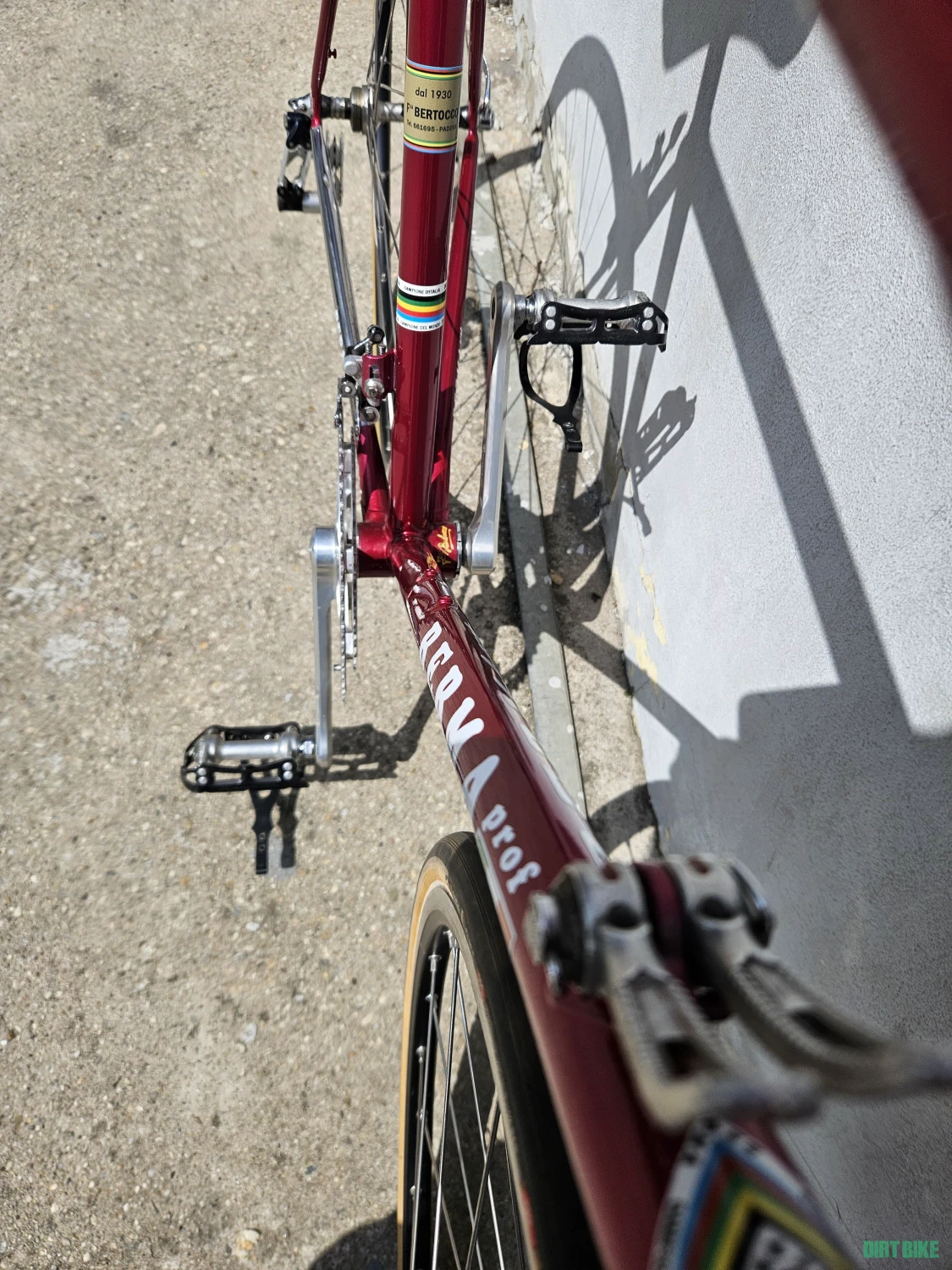 5. Berma Prof Aero-Cursiera Vintage, Campagnolo Super Record, anii 80'
