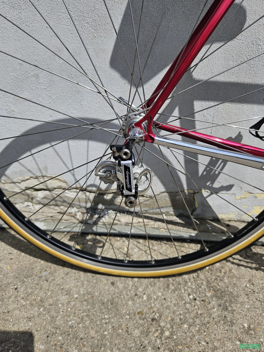 6. Berma Prof Aero-Cursiera Vintage, Campagnolo Super Record, anii 80'