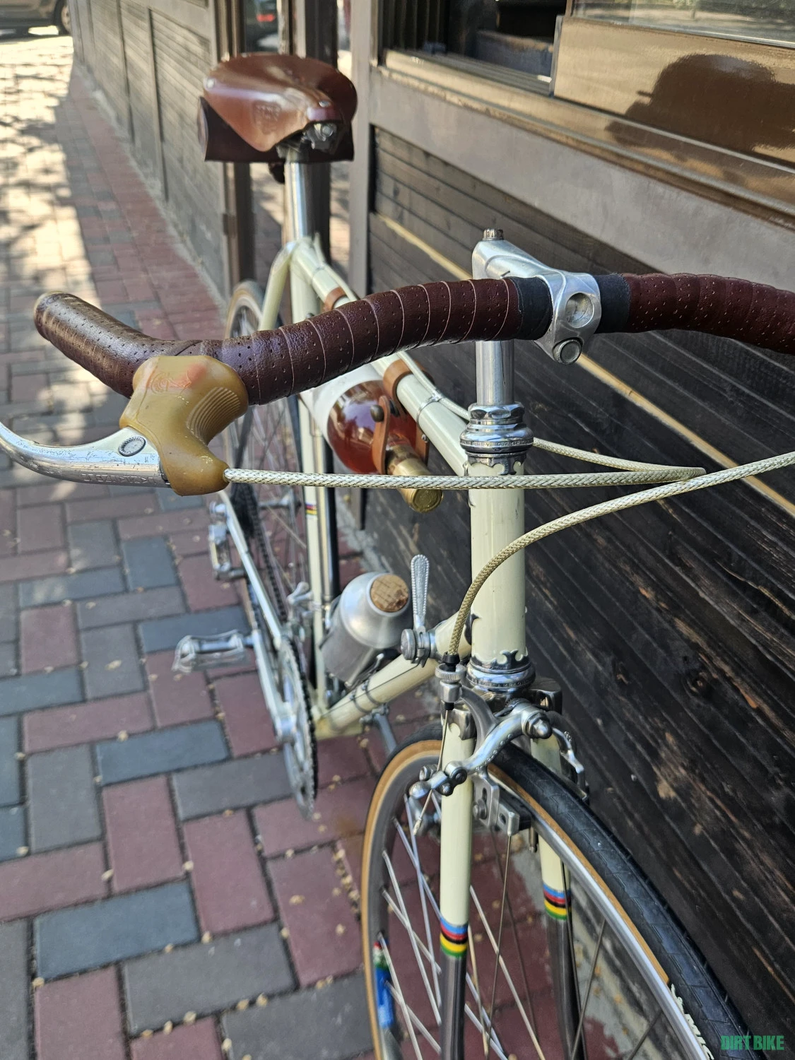 2. Cursiera vintage de oras/ Cafe Cruiser/ Cafe racer/ Campagnolo/ Brooks