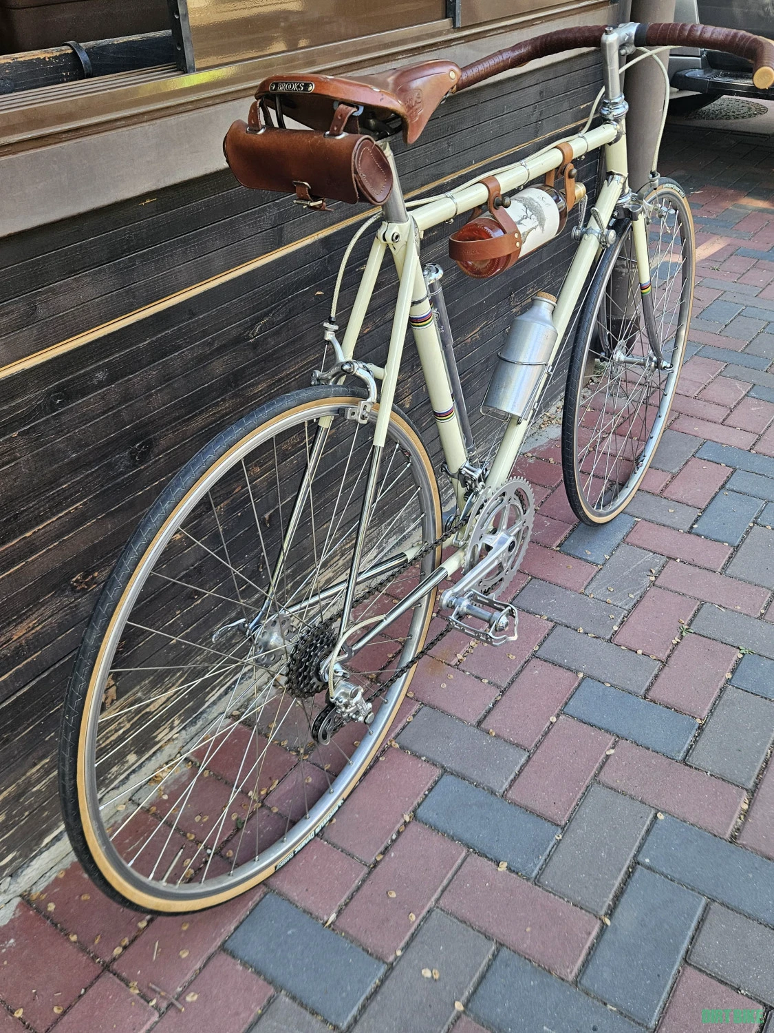 8. Cursiera vintage de oras/ Cafe Cruiser/ Cafe racer/ Campagnolo/ Brooks