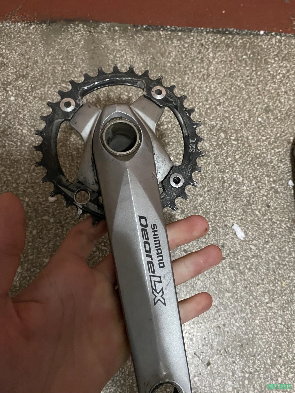 2. Pedalier shimano lx cu foaie